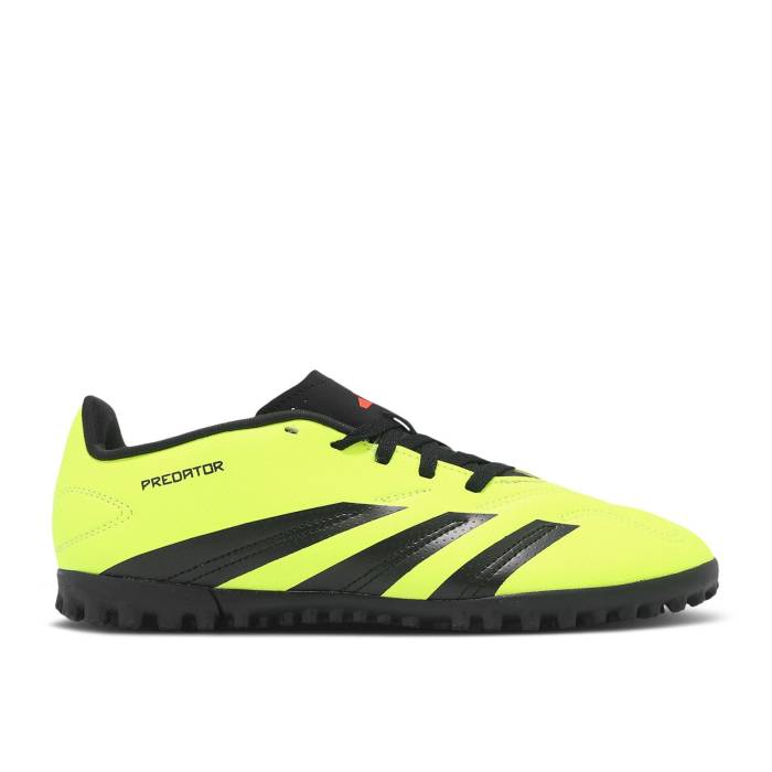 アディダス Adidas 【 Predator Club Tf J \u0027Energy Citrus Pack\u0027 Youth Team Solar Yellow/Core Black/Solar Red 】 プレデター 野球クラブ お坊っちゃん キッズ Team 野球クラブ yellow 黄味がかった・黄色 中核グループ 黒いこと 黒いこと Red 赤・赤いこと