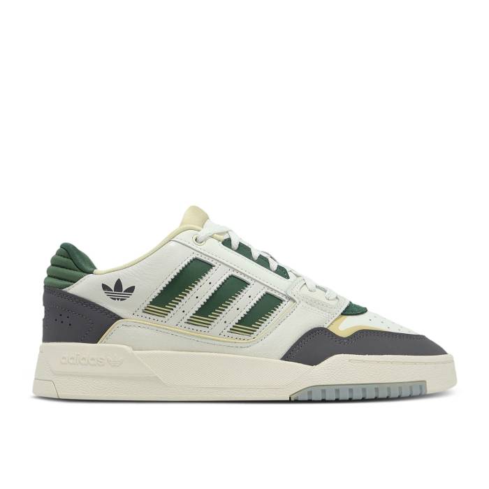 アディダス Adidas 【 Drop Step Low 2.0 'Clover' Men White Tint/Green Oxide/Sand Beige 】 メンズ 白色 ホワイト green 緑・グリーン 砂色・サンド ベージュ｜スニケス