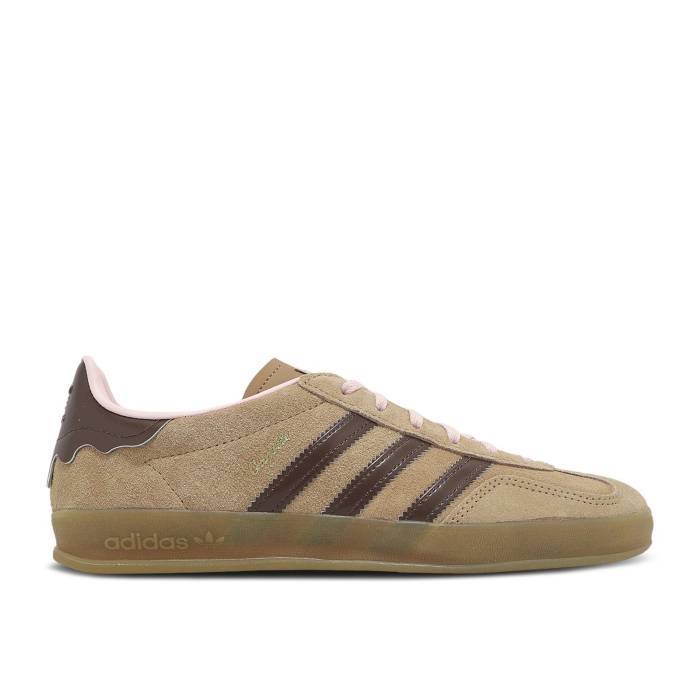 アディダス Adidas 【 Gazelle Indoor \u0027Valentine\u0027s Day - Chocolate\u0027 Men Cardboard/Brown/Sandy Pink 】 ガゼル メンズ 赤銅色 赤銅色 pink サクラ色
