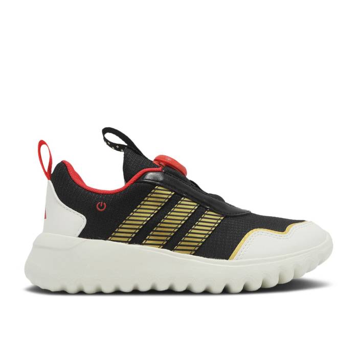 アディダス Adidas 【 Activeflex Boa 4.0 K \u0027Year Of The Snake\u0027 Youth Off White/Gold Metallic/Dark Blue 】 お坊っちゃん キッズ 白いこと 白いこと ゴールド 青碧 青碧