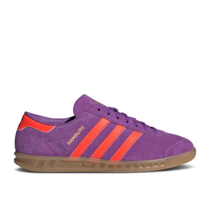 アディダス Adidas 【 Wmns Hamburg \u0027Active Purple Solar Red\u0027 Women Active Purple/Solar Red/Gold Metallic 】 Purple 紫・パープル レディース Purple 紫・パープル Red 赤・赤いこと ゴールド