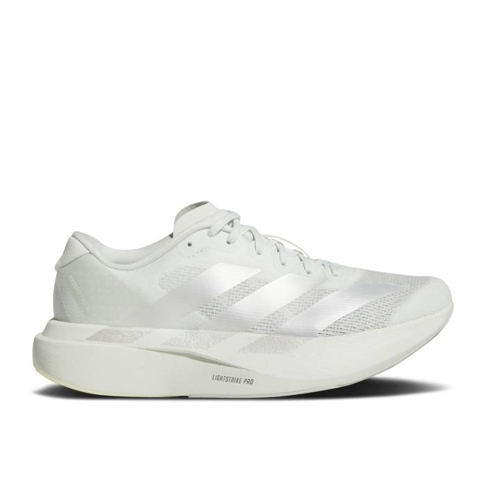 アディダス Adidas 【 Wmns Adizero Evo Sl \u0027Crystal Jade Zero Metallic\u0027 Women Crystal Jade/Zero Metallic/Linen Green 】 アディゼロ 翡翆・ジェード 皆無 レディース 翡翆・ジェード 皆無 green 緑・緑であること