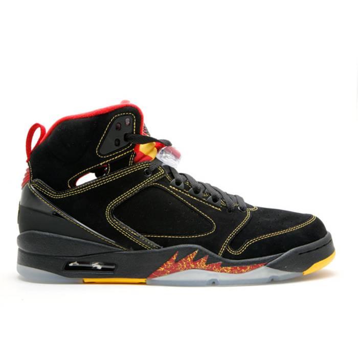 ナイキ エアジョーダン Air Jordan 【 Jordan Sixty Plus \u0027Atlanta Hawks\u0027 Men Black/Varsity Maize-Varsity Red 】 メンズ 黒いこと 黒いこと Red 赤・赤いこと