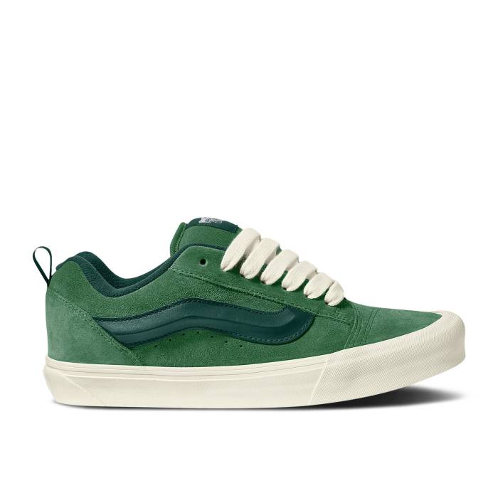 ヴァンズ Vans 【 Knu-Skool \u0027Suede - Green\u0027 Men Green 】 メンズ green 緑・緑であること