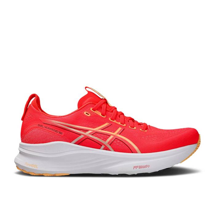 アシックス Asics 【 Gel Kayano 32 \u0027Flash Red\u0027 Men Flash Red/Beet Juice 】 メンズ Red 赤・赤いこと