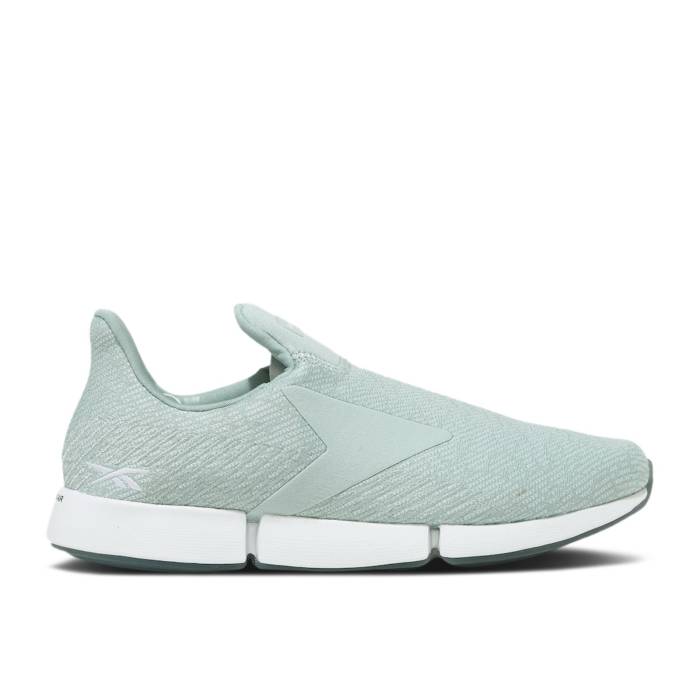リーボック Reebok 【 Wmns Dailyfit Dmx Slip-On \u0027Seaside Grey\u0027 Women Seaside Grey/Footwear White/Pure Grey 】 slip-on スリッポン レディース 薄墨色 薄墨色 白いこと 白いこと 純然たる