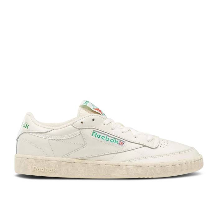 リーボック Reebok 【 Club C 85 Vintage 'Chalk Glen Green' Men Chalk/Paper White/Glen Green 】 クラブ vintage ビンテージ・ヴィンテージ メンズ 白色 ホワイト green 緑・グリーン
