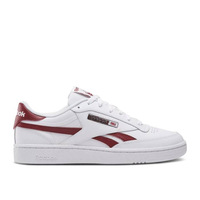 リーボック Reebok 【 Club C Revenge 'White Rich Maroon' Men White/Rich Maroon/White 】 クラブ メンズ 白色 ホワイト マルーン|スニケス