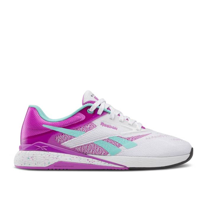 リーボック Reebok 【 Wmns Nano X5 \u0027White Purple Rave\u0027 Women Footwear White/Purple Rave/Ai Aqua 】 ナノ Purple 紫・パープル レディース 白いこと 白いこと Purple 紫・パープル アクア