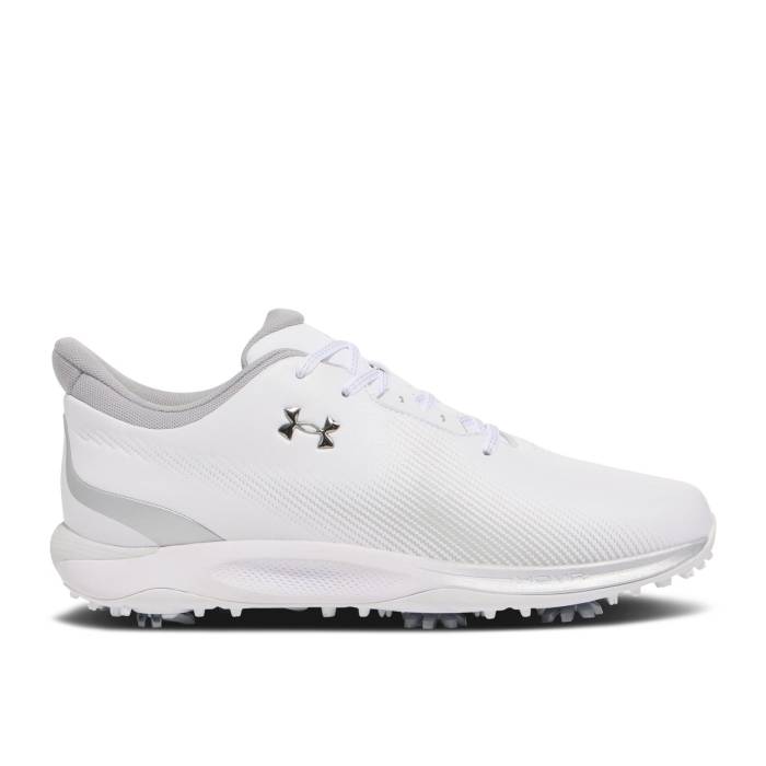 アンダーアーマー Under Armour 【 Drive Fade \u0027White Metallic Silver\u0027 Men White/Metallic Silver 】 メンズ 白いこと 白いこと Silver しろがね色・しろがね色
