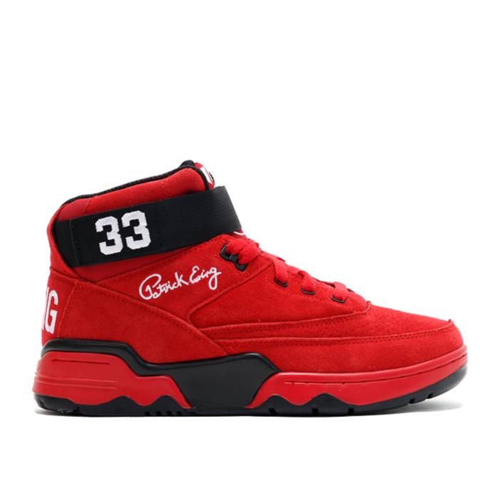ユーイングアスレティックス Ewing 【 33 Mid Men Red/Black/White 】 ミッド メンズ Red 赤・赤いこと 黒いこと 黒いこと 白いこと 白いこと