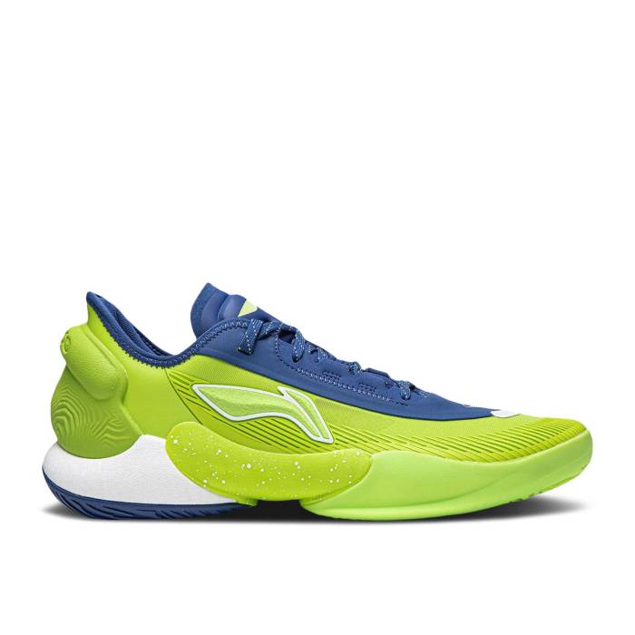 リーニン Li-Ning 【 Yushuai 18 V2 'Tennis' Men Green/Blue 】 メンズ green 緑・グリーン 青色 ブルー｜スニケス 21,910円