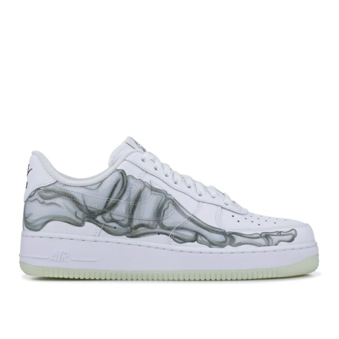 ナイキ Nike 【 Air Force 1 Low Qs keleton Men White/White-White 】 メンズ 白色 ホワイト