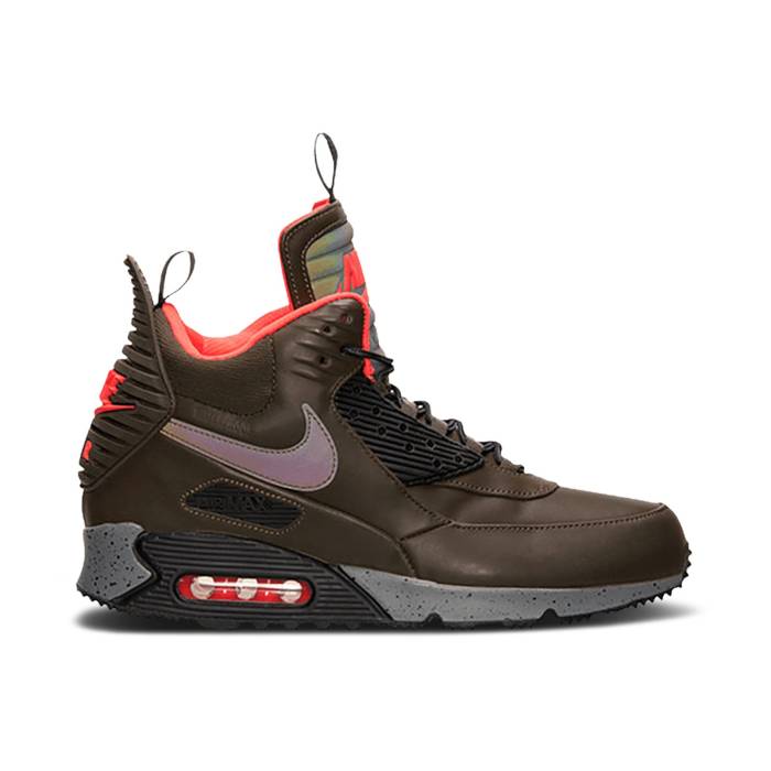 ナイキ Nike 【 Air Max 90 Sneakerboot 'Dark Loden' Men Dark Loden/Bright Crimson/Dark Grey/Black 】 マックス メンズ クリムゾン 灰色 グレー 黒色 ブラック