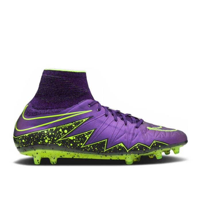 ナイキ Nike 【 Hypervenom Phantom 2 Fg \u0027Hyper Grape\u0027 Men Hyper Grape/Black 】 Hypervenom ハイパーベノム メンズ 黒いこと 黒いこと