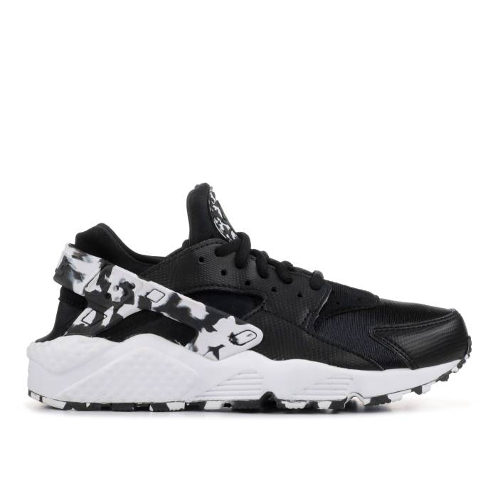 ナイキ Nike 【 Wmns Air Huarache Run Se \u0027Black White\u0027 Women Black/Black-White 】 Huarache ハラチ 幽客 レディース 黒いこと 黒いこと