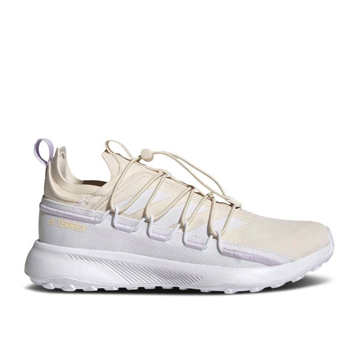 アディダス Adidas 【 Wmns Terrex Voyager 21 'Wonder White' Women Wonder White/Cloud White/Purple Tint 】 レディース 白色 ホワイト Purple 紫・パープル