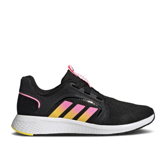 アディダス Adidas 【 Wmns Edge Lux \u0027Black Beam Pink\u0027 Women Core Black/Beam Pink/Beam Yellow 】 レディース 中核グループ 黒いこと 黒いこと pink サクラ色 yellow 黄味がかった・黄色