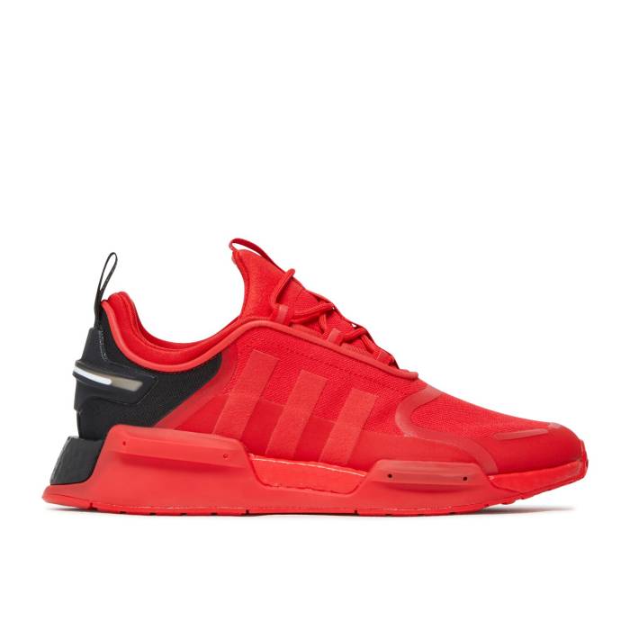 アディダス Adidas 【 Nmd_R1 V3 \u0027Vivid Red\u0027 Men Vivid Red/Better Scarlet/Cloud White 】 メンズ Red 赤・赤いこと 白いこと 白いこと
