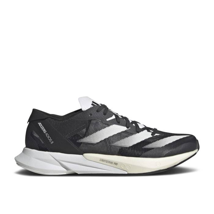 アディダス Adidas 【 Wmns Adizero Adios 8 \u0027Carbon White\u0027 Women Carbon/Cloud White/Core Black 】 アディゼロ アディオス レディース 炭素 白いこと 白いこと 中核グループ 黒いこと 黒いこと