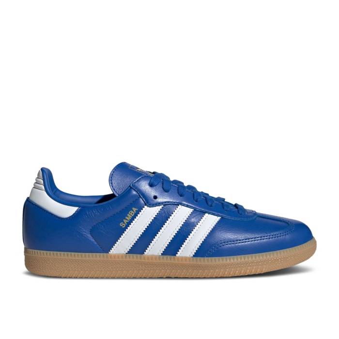 アディダス Adidas 【 Samba Og 'Fourth Of July Pack - Blue' Men Blue/Cloud White/Gum 】 サンバ メンズ 青色 ブルー 白色 ホワイト