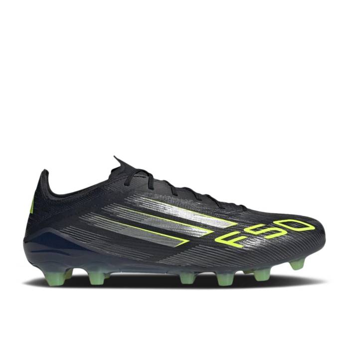 アディダス Adidas 【 Adizero F50 Elite Fg \u0027Electric Stealth Pack\u0027 Men Core Black/Carbon/Lucid Lemon 】 アディゼロ エリート ステルス メンズ 中核グループ 黒いこと 黒いこと 炭素