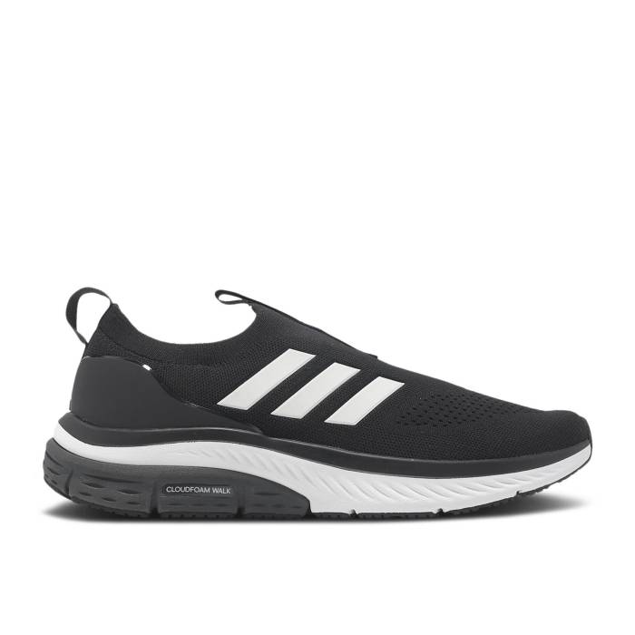 アディダス Adidas 【 Cloudfoam Walk Sock Black White Carbon Men Core Black/Cloud White/Carbon 】 ウォーク 白色 ホワイト メンズ コア 黒色 ブラック 白色 ホワイト カーボン