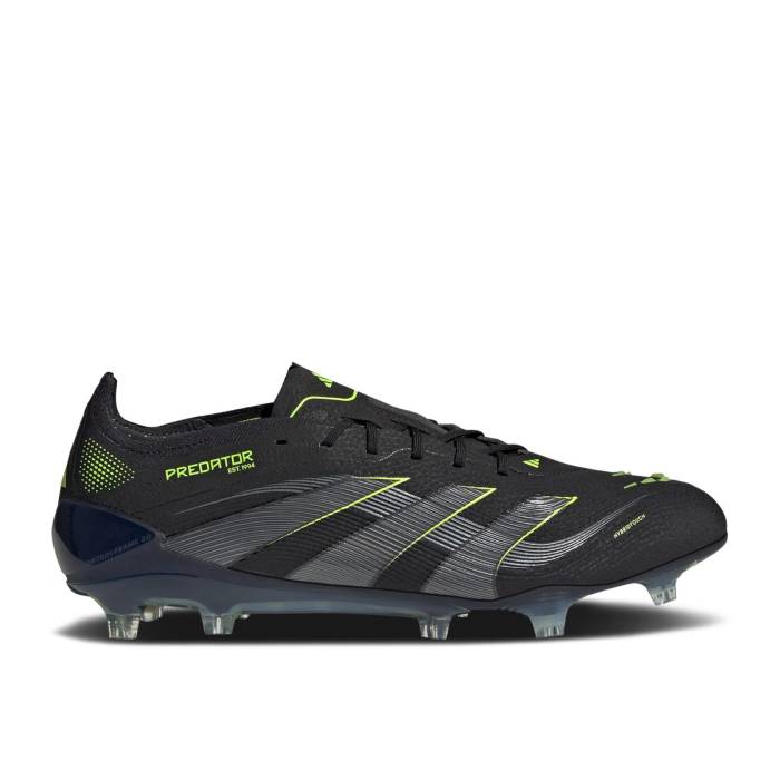 アディダス Adidas 【 Predator Elite Fg \u0027Electric Stealth Pack\u0027 Men Core Black/Carbon/Lucid Lemon 】 プレデター エリート ステルス メンズ 中核グループ 黒いこと 黒いこと 炭素