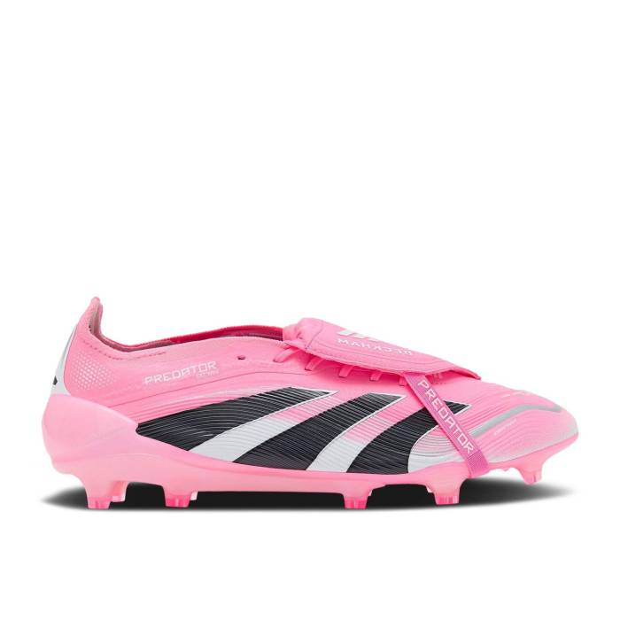 アディダス Adidas 【 David Beckham X Predator Pro Foldover Tongue Fg \u0027Miami\u0027 Men Beam Pink/Core Black/Cloud White 】 プレデター 労働者階級 メンズ pink サクラ色 中核グループ 黒いこと 黒いこと 白いこと 白いこと