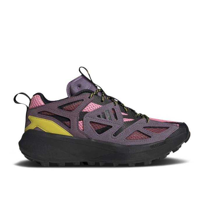 アディダス Adidas 【 Wmns Kantai Trail \u0027Bliss Pink Black\u0027 Women Bliss Pink/Core Black/Pure Sulfur 】 pink サクラ色 レディース pink サクラ色 中核グループ 黒いこと 黒いこと 純然たる