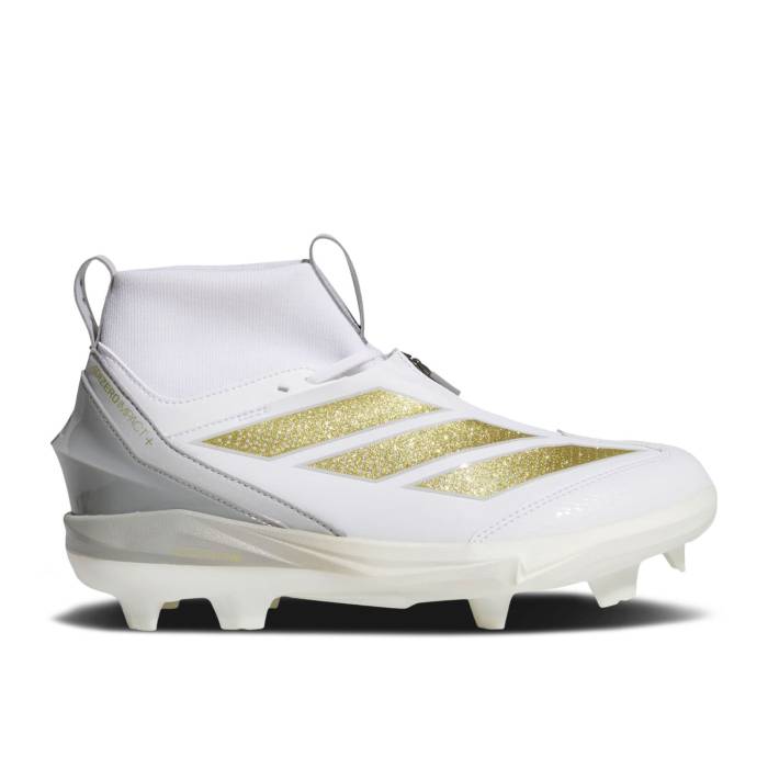 アディダス Adidas 【 Adizero Impact+ Tpu 'White Gold' Men Cloud White/Gold Metallic/Gold Metallic 】 アディゼロ メンズ 白色 ホワイト ゴールド
