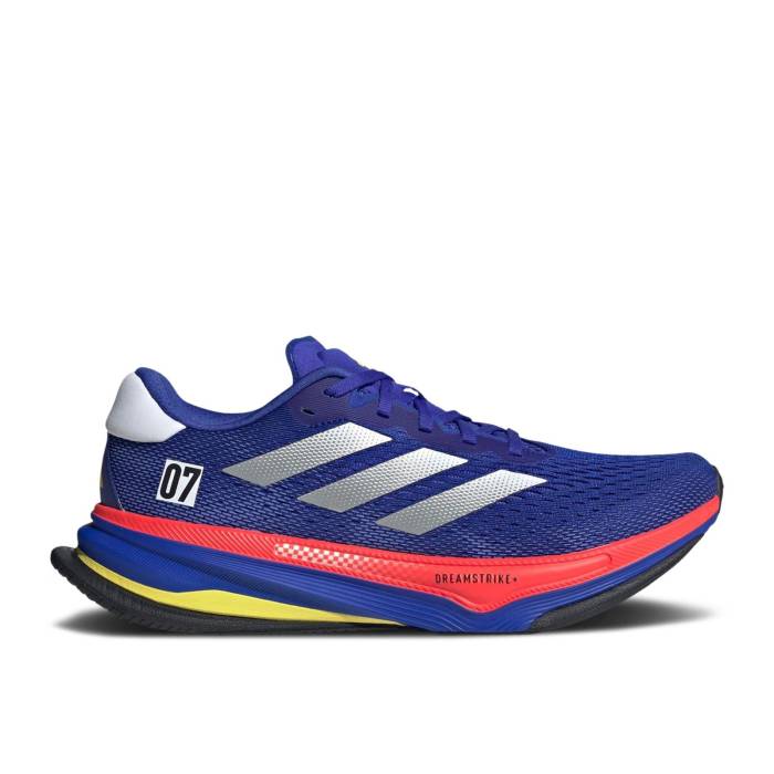 アディダス Adidas 【 Supernova Prima \u0027Tokyo Race Pack\u0027 Men Lucid Blue/Silver Metallic/Lucid Red 】 スーパーノバ・ノヴァ メンズ 青味 青み Silver しろがね色・しろがね色 Red 赤・赤いこと