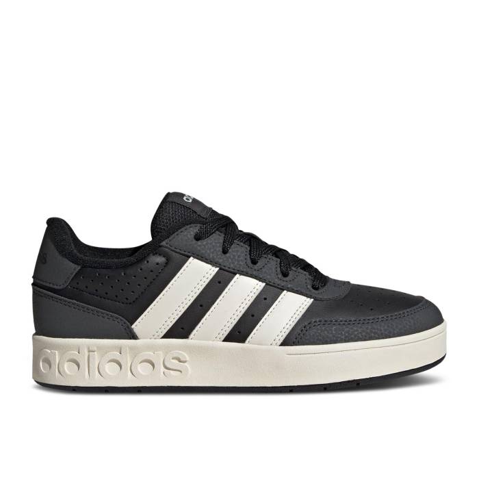 アディダス Adidas 【 Breakbase J \u0027Black Off White\u0027 Youth Core Black/Off White/Carbon 】 お坊っちゃん キッズ 中核グループ 黒いこと 黒いこと 白いこと 白いこと 炭素