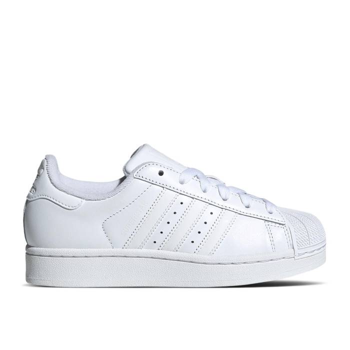 アディダス Adidas 【 Superstar 2 J 'Cloud White' Youth Cloud White/Cloud White/Cloud White 】 Superstar スーパースター ジュニア キッズ 白色 ホワイト|スニケス
