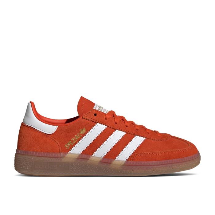 アディダス Adidas 【 Handball Spezial J \u0027Orange Gum\u0027 Youth Collegiate Orange/Non Dyed/Gum 】 ハンドボール スペシアル お坊っちゃん キッズ orange 橙・オレンジ色