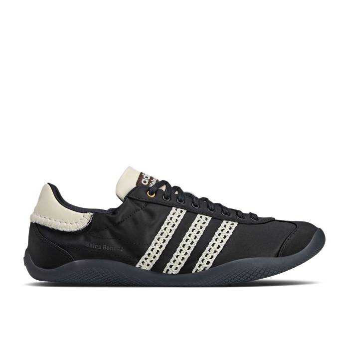 アディダス Adidas 【 Wales Bonner X Karintha 'Black White' Men Core Black/Dark Brown/Crew White 】 メンズ コア 黒色 ブラック 茶色 ブラウン クルー 白色 ホワイト