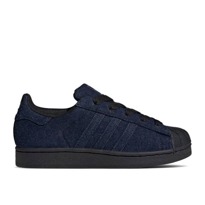 アディダス Adidas 【 Wmns Superstar 2 \u0027Night Indigo Core Black\u0027 Women Night Indigo/Night Indigo/Core Black 】 Superstar はやりっ児 藍色・インディゴ 中核グループ レディース ナイト爵 藍色・インディゴ 中核グループ 黒いこと ブラッ