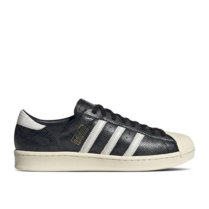 アディダス Adidas 【 Superstar Vintage \u0027Core Black Cream\u0027 Men Core Black/Core White/Cream White 】 Superstar はやりっ児 vintage ビンテージ・ヴィンテージ 黒いこと 黒いこと メンズ 中核グループ 黒いこと 黒いこと 白いこと ホワ