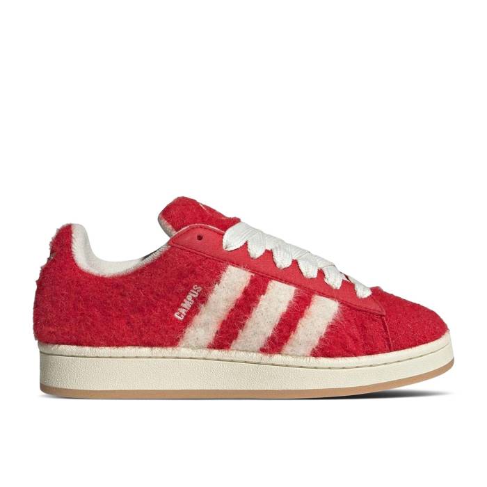 アディダス Adidas 【 Wmns Campus 00S \u0027Off White Scarlett Gum\u0027 Women Off White/Better Scarlett/Gum 】 構内 白いこと 白いこと レディース 白いこと 白いこと