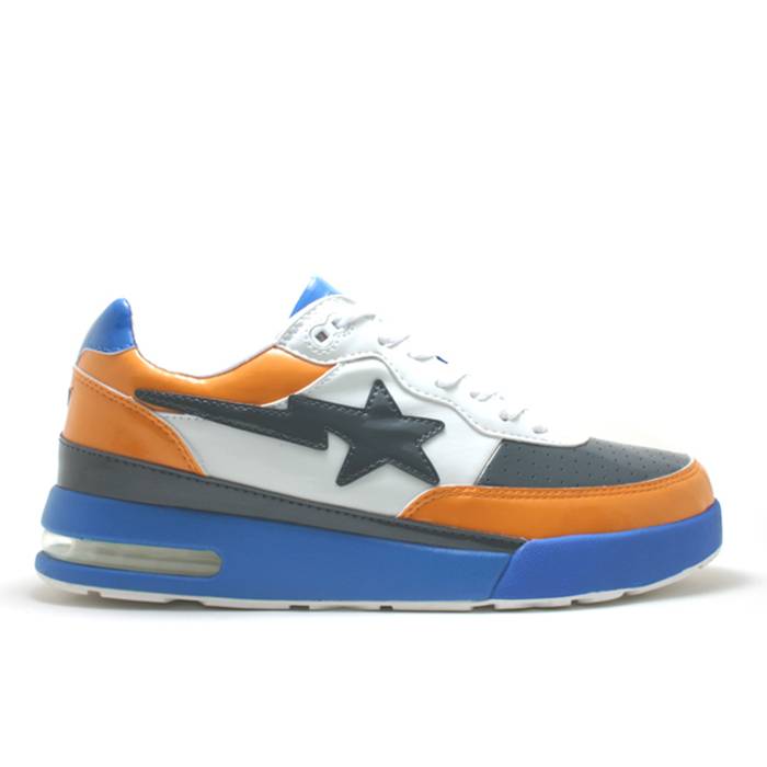 ベイプ Bape 【 Roadsta Fs-034 Low Orange Blue Men Orange/Blue 】 メンズ orange 橙・オレンジ 青色 ブルー