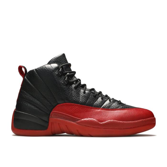 ナイキ エアジョーダン Air Jordan 【 Jordan 12 Retro \u0027Flu Game\u0027 2003 Men Black/Varsity Red 】 レトロ メンズ 黒いこと 黒いこと Red 赤・赤いこと