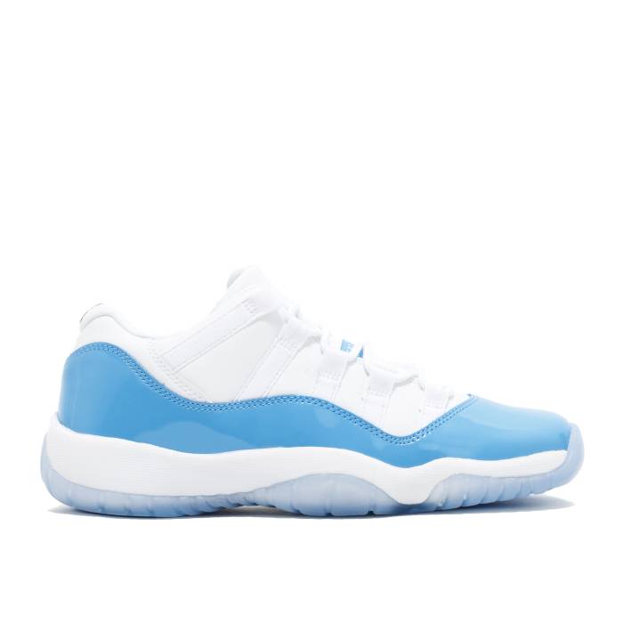 ナイキ エアジョーダン Air Jordan 【 Jordan 11 Retro Low ガウス \u0027Unc\u0027 2017 Youth White/University Blue 】 レトロ お坊っちゃん キッズ 白いこと 白いこと 青碧 青碧