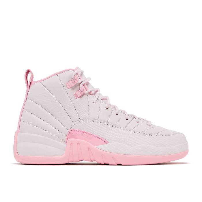 ナイキ エアジョーダン Air Jordan 【 Jordan 12 Retro ガウス \u0027Pearl Pink\u0027 Youth Pearl Pink/Medium Soft Pink 】 レトロ お坊っちゃん キッズ パール pink さくら色