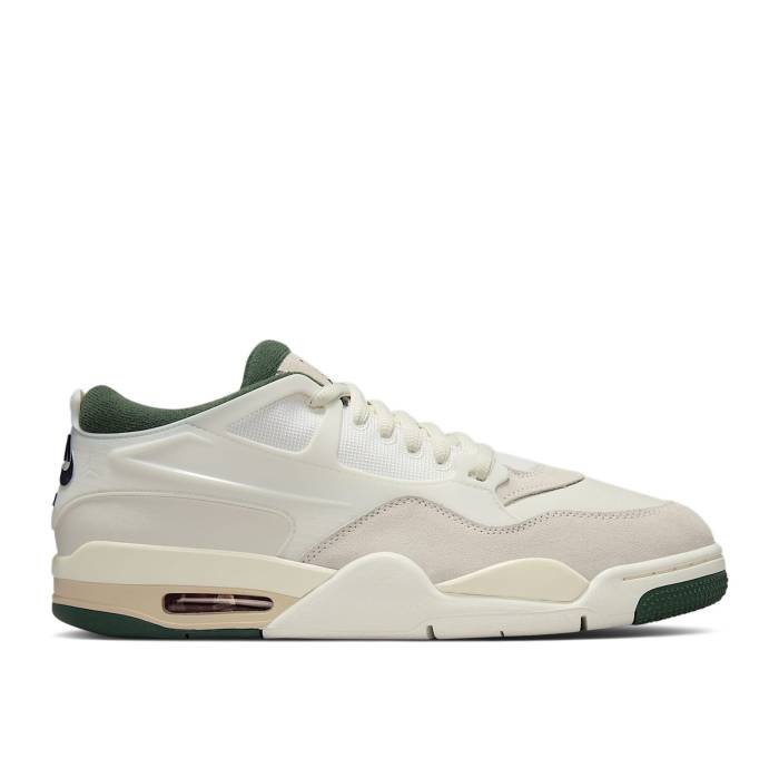 ナイキ エアジョーダン Air Jordan 【 Jordan 4 Rm \u0027Sail/Light Cream/Midnight Green/Dark Raisin\u0027 Men Sail/Light Cream/Midnight Green/Dark Raisin 】 メンズ 皮膚軟化剤 green 緑・緑であること