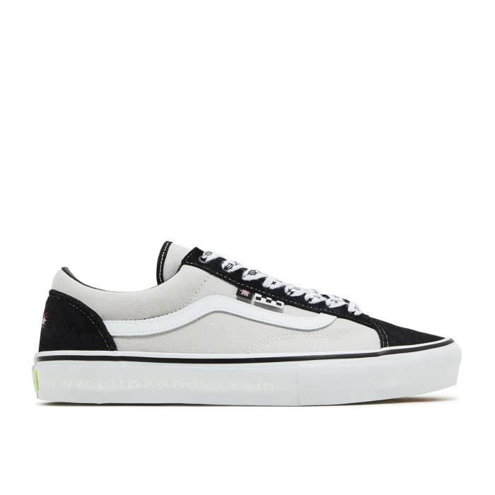ヴァンズ Vans 【 Punkandyo X Skate Style 36 \u0027Black Grey\u0027 Men Grey 】 Skate 滑る メンズ 薄墨色 薄墨色