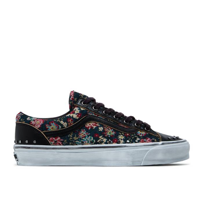 ヴァンズ Vans 【 Old Skool 36 Vibram \u0027Black Floral\u0027 Men Floral Black 】 メンズ 黒いこと 黒いこと