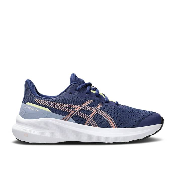 アシックス Asics 【 Gt 1000 13 ガウス \u0027Indigo Blue Breeze\u0027 Youth Indigo Blue/Breeze 】 13 サー青二才 青碧 青碧 お坊っちゃん キッズ 藍色・インディゴ 青碧 青碧
