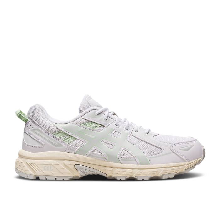 アシックス Asics 【 Wmns Gel Venture 6 \u0027White Glacier Grey\u0027 Women White/Glacier Grey 】 レディース 白いこと 白いこと 薄墨色 薄墨色