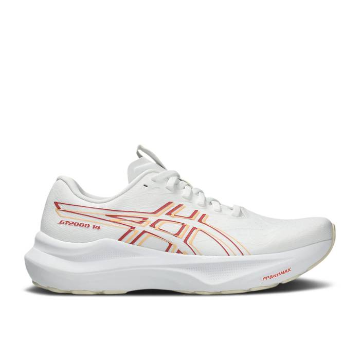 アシックス Asics 【 Wmns Gt 2000 14 White Dark Pink Clay Women White/Dark Pink Clay 】 pink ピンク レディース 白色 ホワイト pink ピンク