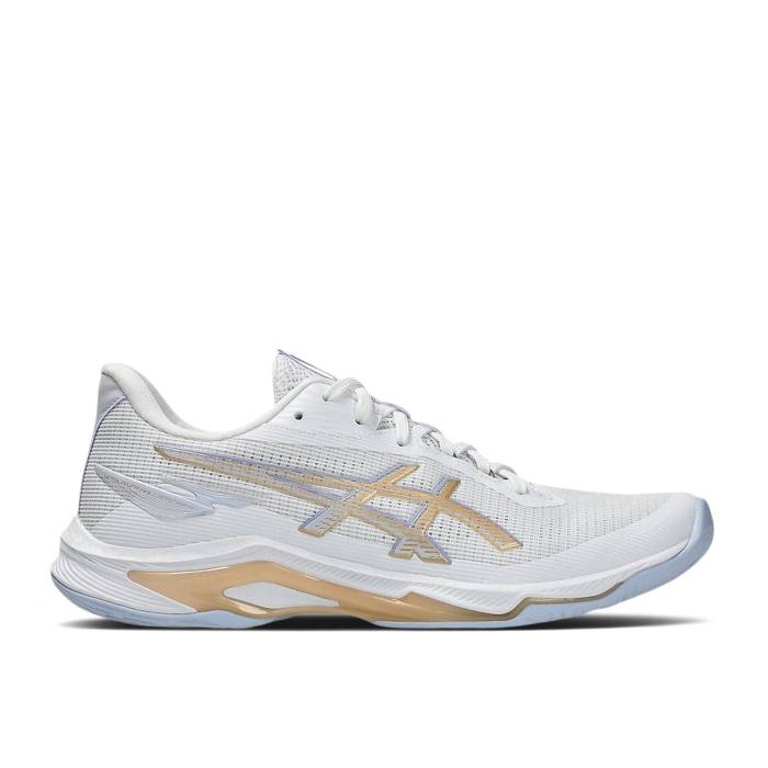 アシックス Asics 【 Wmns Netburner Ballistic Ff 4 \u0027White Champagne\u0027 Women White/Champagne 】 レディース 白いこと 白いこと